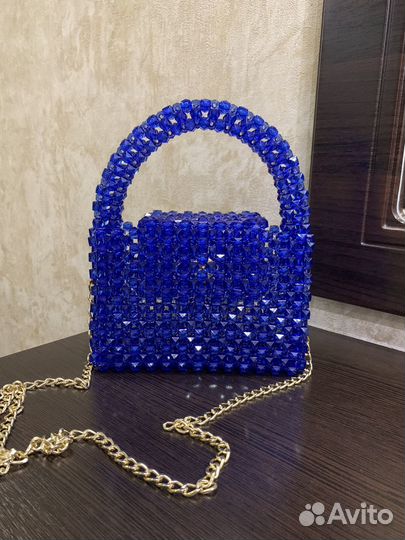 Сумка из бусин ручной работы