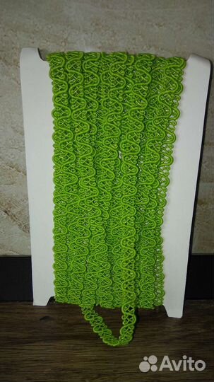 Тесьма с люрексом