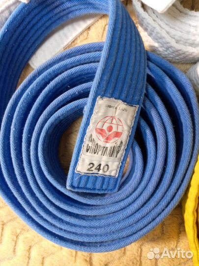 Пояс оранжевый для кимоно