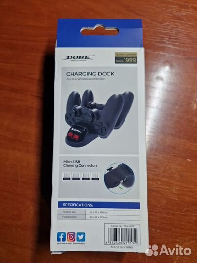 Док станция для контроллеров PS4