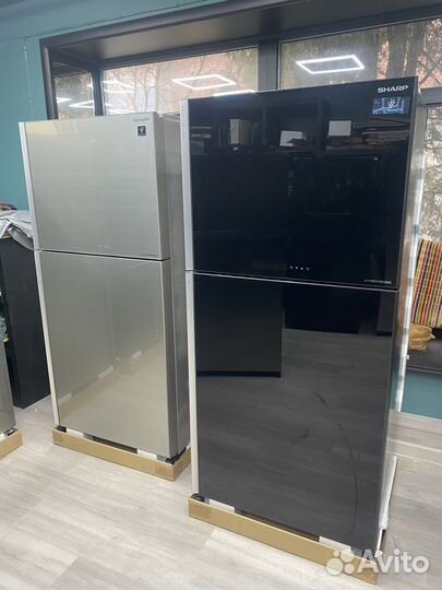 Холодильник Sharp SJ-gmf650bk3/SL3