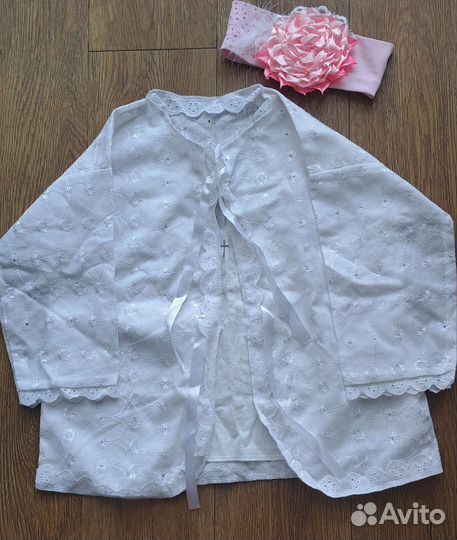 Новая крестильная рубашка на 9 мес- 1 год