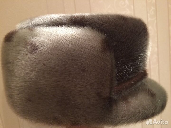 Мужская шапка из натурального меха