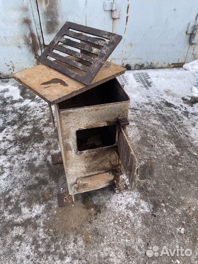 Печь буржуйка армейская для палатки