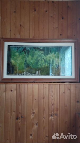 Аквариум настенный