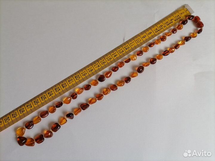 Янтарные бусы