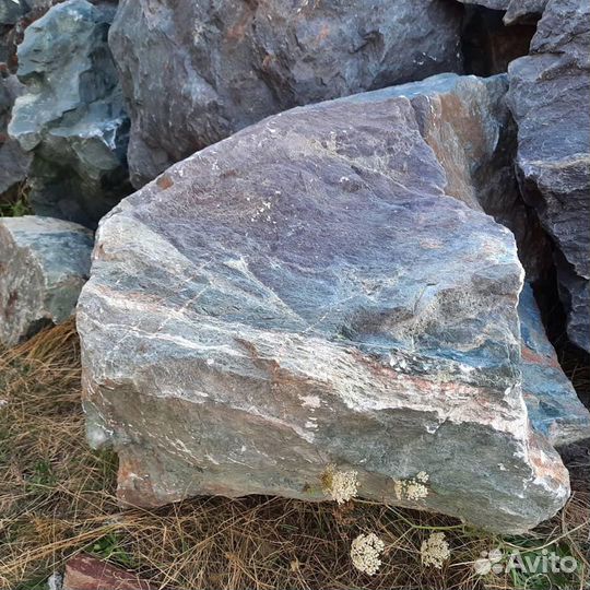 Плитняк, природный камень, крошка