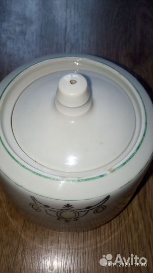 Сахарница фарфоровая СССР