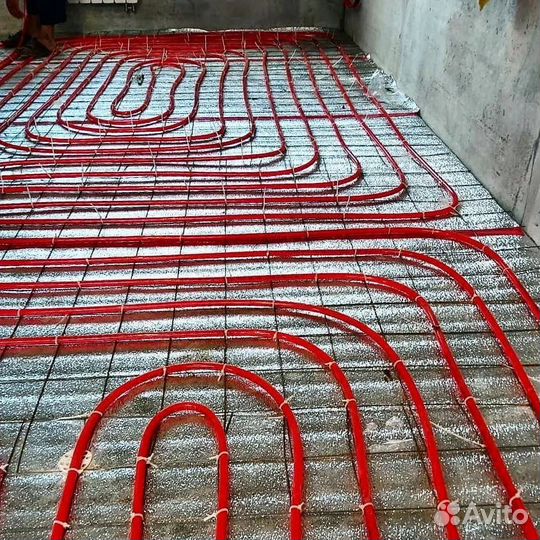 Монтаж теплого пола