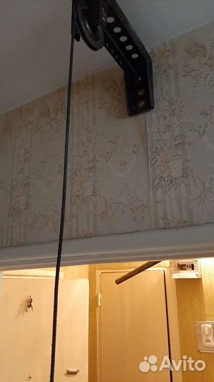 Тяга верхняя, тренажер