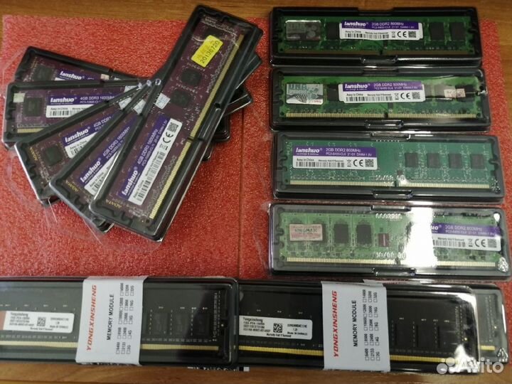 Оперативная память DDR2,DDR3