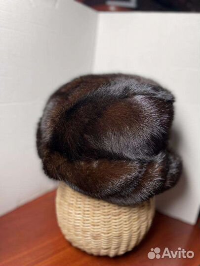 Шапка норковая женская