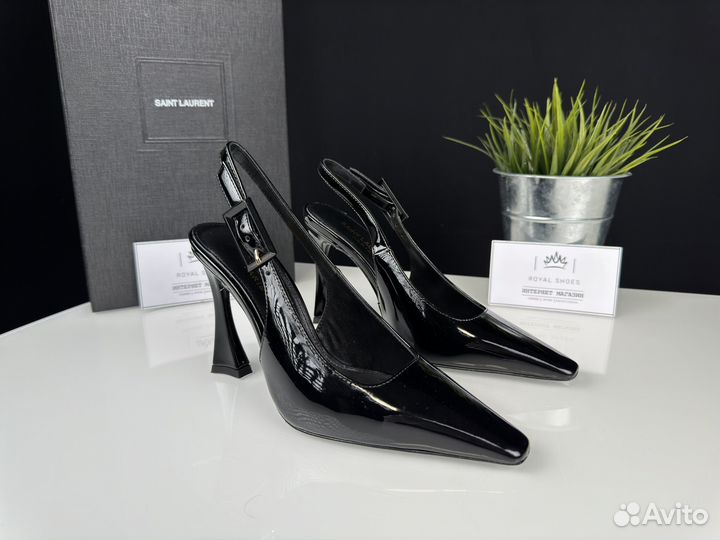 Туфли женские Saint Laurent Jeanne Slingback