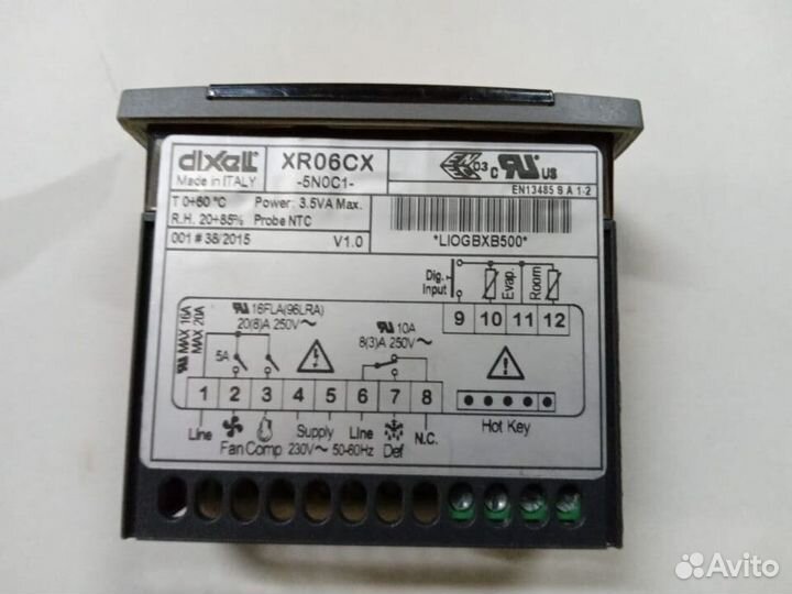 Контроллер Dixell XR06CX-5NOC1 230V