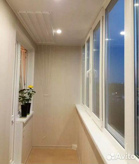 Остекление балкона теплое