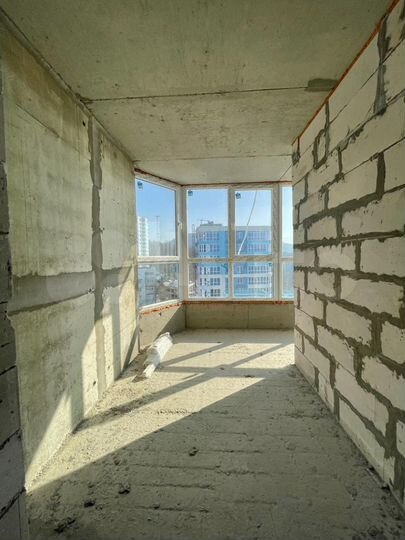 Своб. планировка, 39,5 м², 16/18 эт.