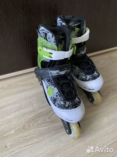 Коньки роликовые раздвижные