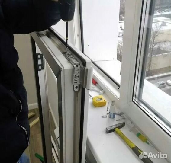 Ремонт и регулировка пластиковых пвх окон дверей