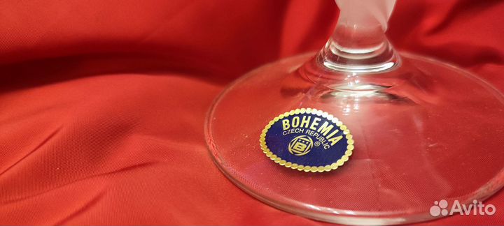 Бокалы для коньяка Чехия Богемия