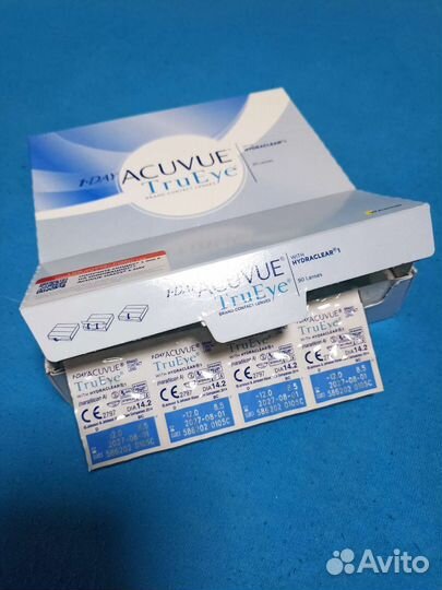 1day acuvue trueye -10 упаковка 89линз