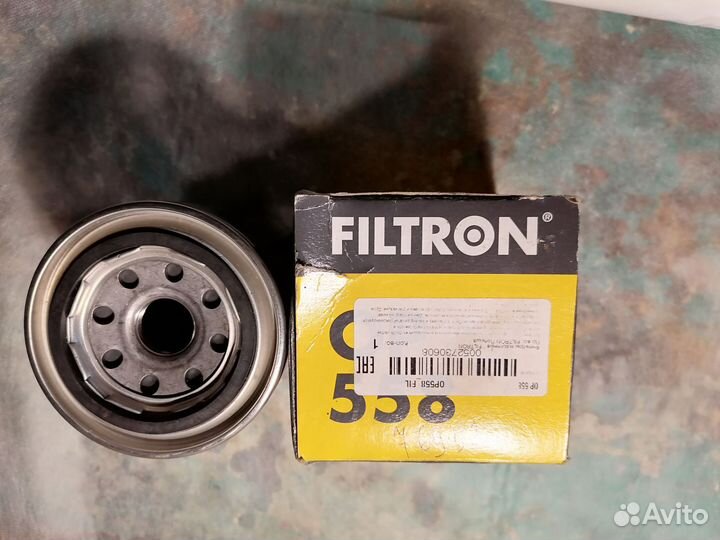 Фильтр масляный Fltron OP 558 (Польша)