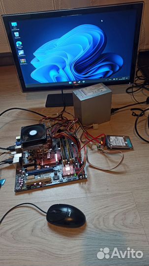 Связка 775/ Core quad Q9500/ 8gb