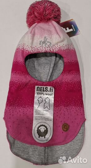 Шапка шлем Nels зимняя 52-56 новая