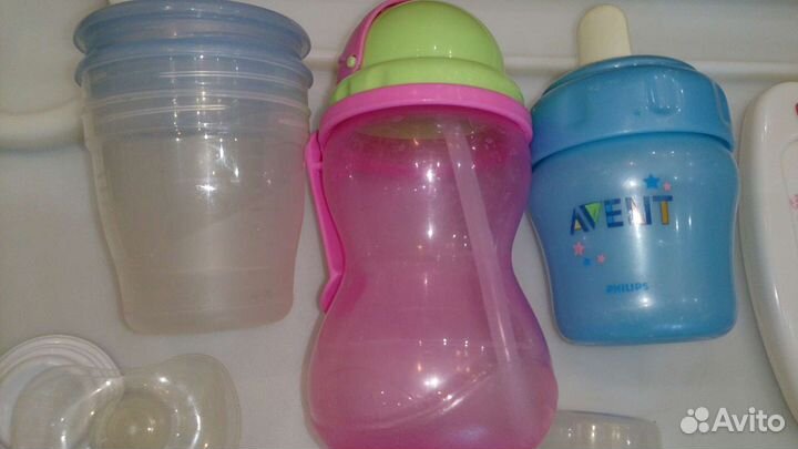 Соски, бутылочки, молокоотсос, накладки, термос