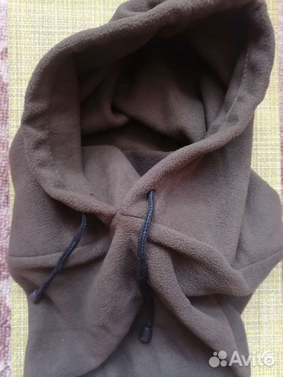 Шапка балаклава капюшон плюшевая, зимняя