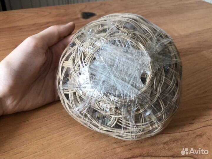 Корзиночка с ракушками новая