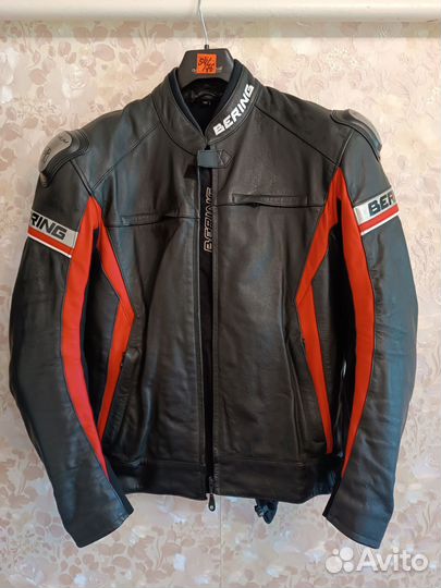 Мотокуртка Bering XL кожаная