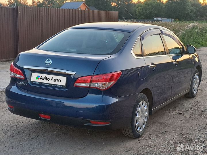 Nissan Almera 1.6 AT, 2013, 139 669 км