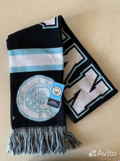 Футбольный шарф Manchester city