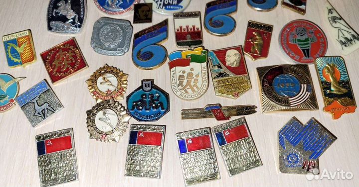 Значки СССР и спортивные