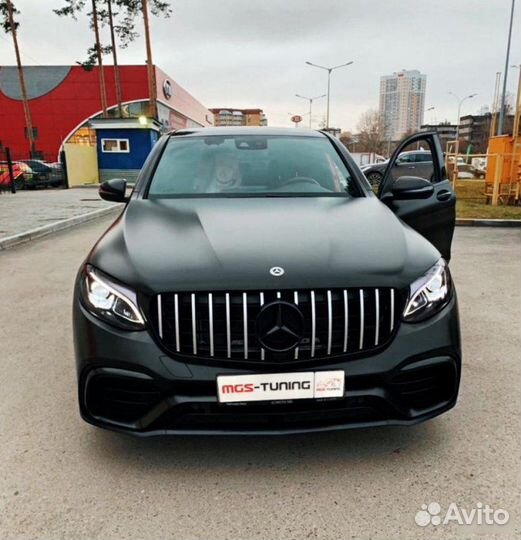 Обвес Mercedes Benz GLC-Coupe в стиле AMG 63