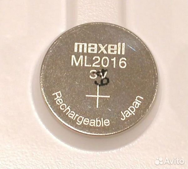 Аккумулятор ML2016 Maxell