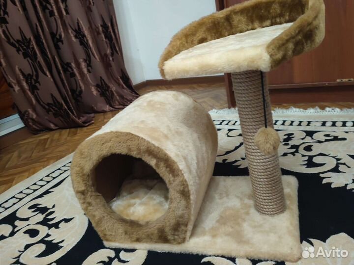Когтеточка домик для кошки