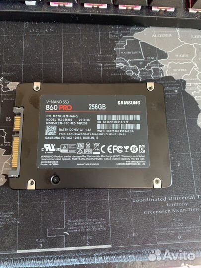 Ssd samsung 860 pro 256
