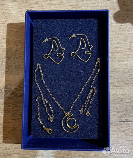 Украшение серьги цепочка