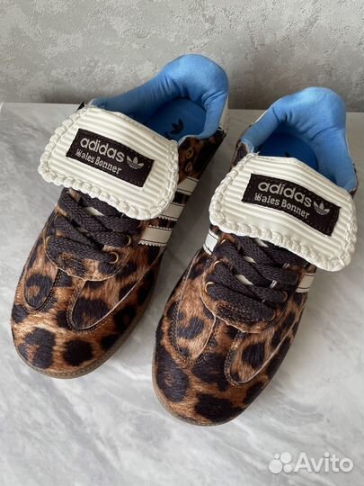 Кеды Adidas samba leopard