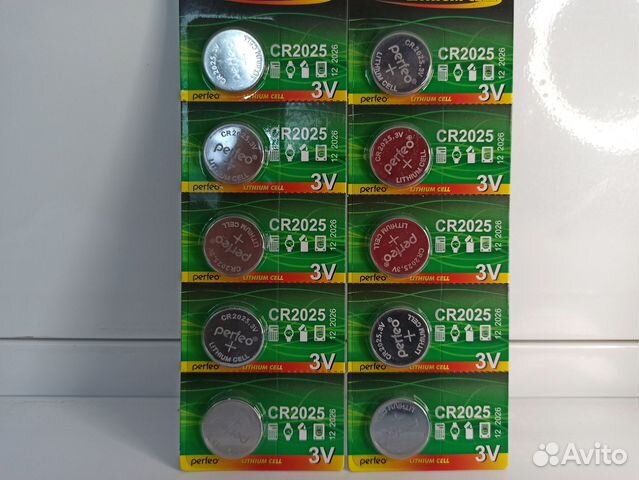 Литиевый элемент питания CR2032