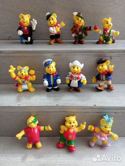 Мишки Тедди+циркачи игрушки набором