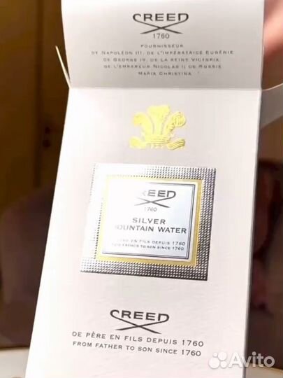 Creed Silver Mountain Water. Распив 10мл
