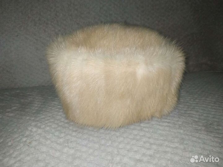 Шапка норковая женская