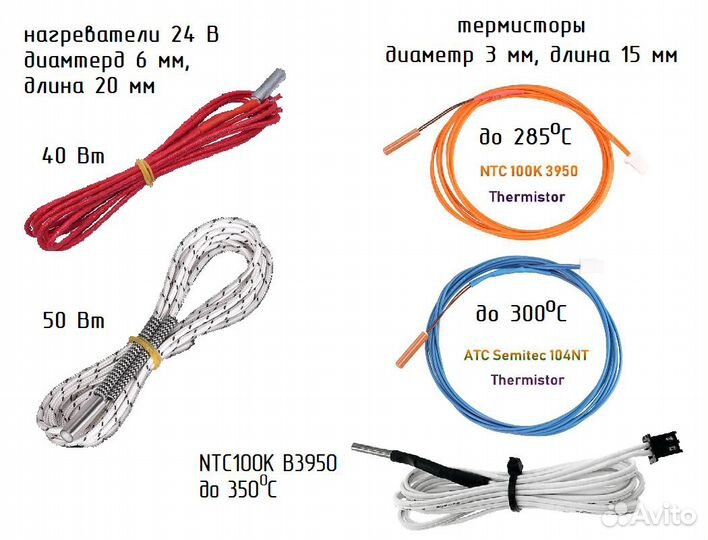 Запчасти 3d принтера