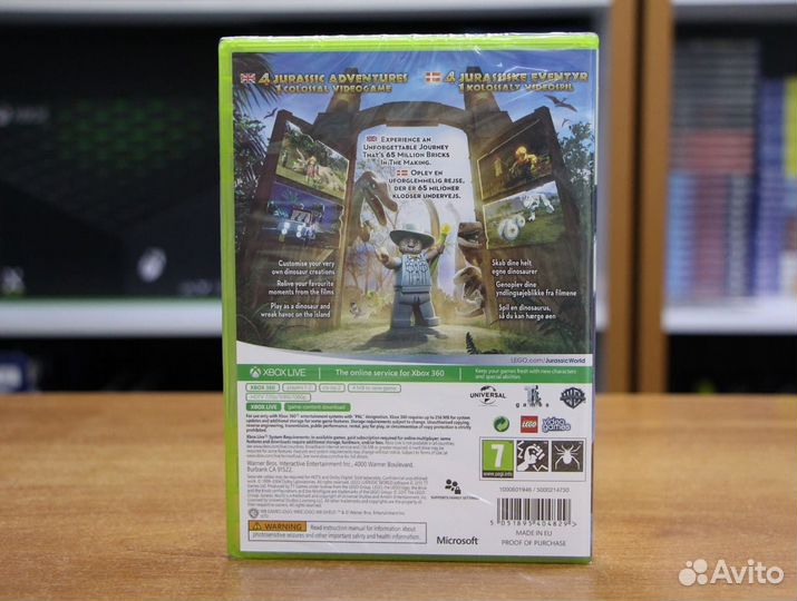 Lego Мир Юрского Периода (Xbox 360, рус)