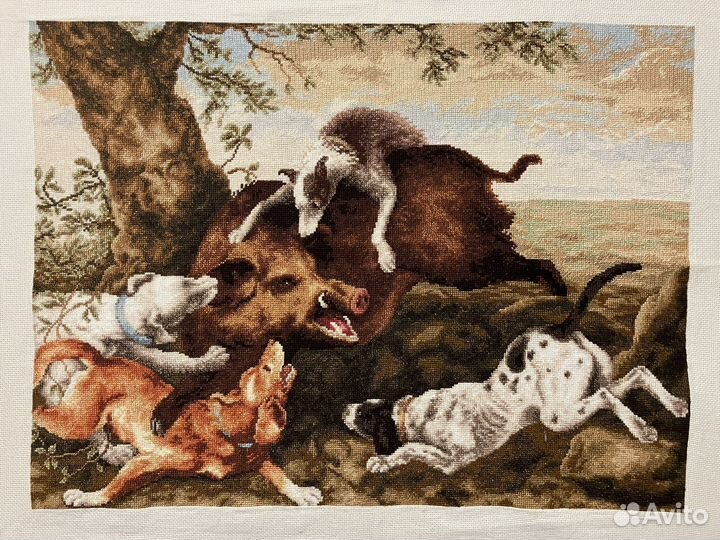 10 картин, вышитых крестиком