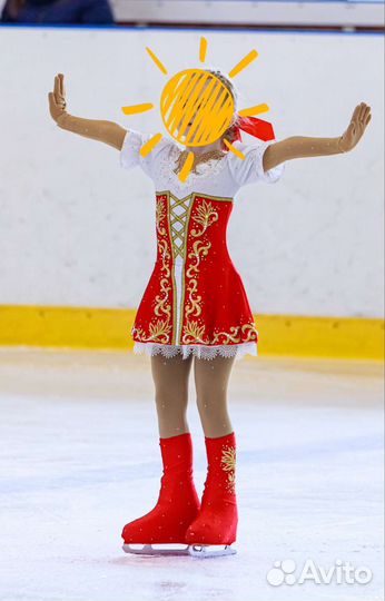 Костюм для фигурного катания 122