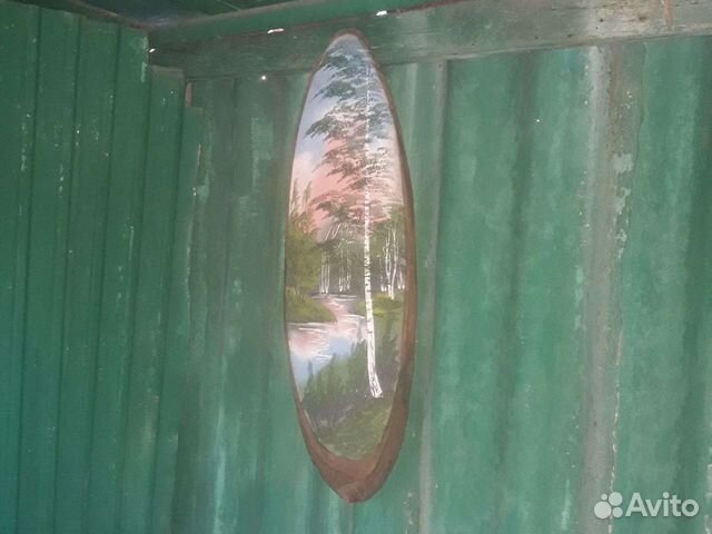 Картина на спиле дерева