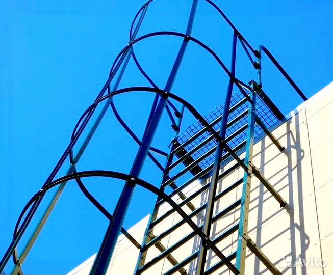 Пожарная лестница металлическая по вашим проектам